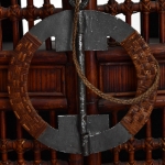 Picture of Antique Chinese Lattice Cabinet