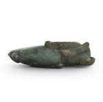 Picture of Chinese Hand-Carved Jade Dog Figurine