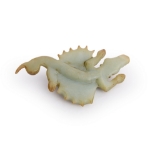 Picture of Green jade dragon sculpture